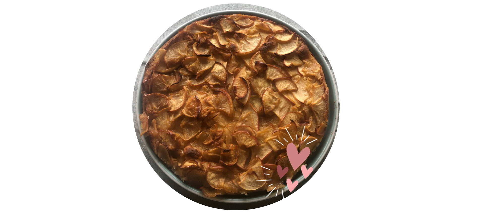 Yabluchnyk - Ein ukrainischer Apfelkuchen mit Rezept 
