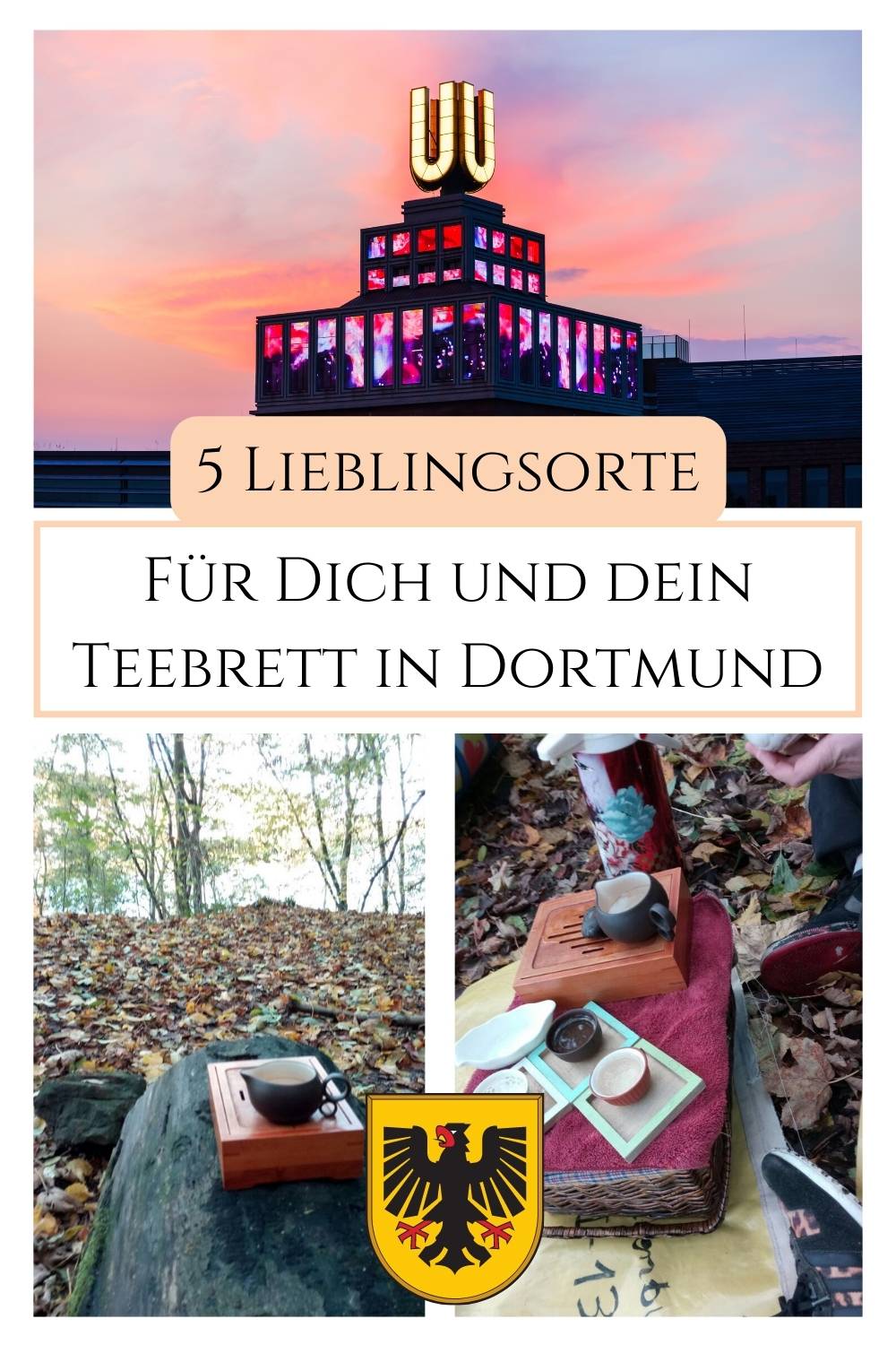 Lieblingsorte mit Teebrett in Dortmund - Tee trinken in der Natur im Ruhrgebiet
