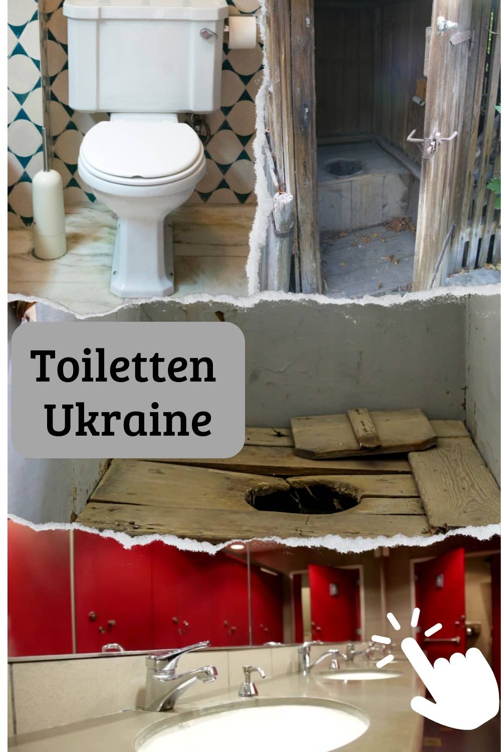 Toiletten, WCs und Klos in der Ukraine