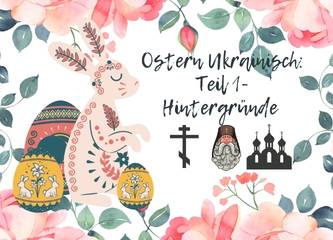 Ostercollage für Ukrainisch Orthodoxes Ostern